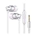 Ear Buds with Mic, Earbuds with Microphone - Audifonos, Earphones, Ear Buds, Headphones with Microphone, Samsung Headphones, Compatible Samsung Galaxy S9 S8 S7 S6 S5 Note Edge and More Cell Phones