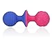 Nuby Silly Rattle Ball Interactive Suction Toys, 2Piece, Pink/Purple