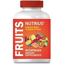 Nutrius Fruits Delicious Blend of Natures Finest - 90 Capsules Dietary Supplements