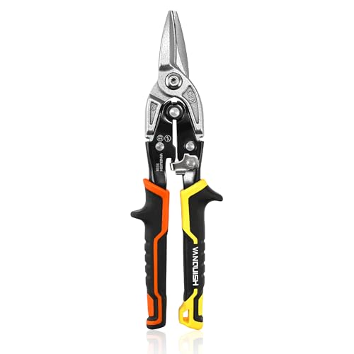 VANQUISH 10 Inch Aviation Tin Snips Straight-Cut (CR-MO)