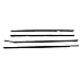 4PCS Car Door St 68160 60010 Deco Weathe Replacement for FJ80 FZJ80 1990 to 1998 Special Tools Required These The Rear L Strips Vehicle and Proc en Convenience