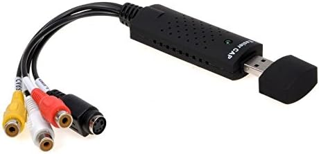 USB 2.0 Easycap Dc60 Tv DVD VHS Video Capture Adapter Easy Cap Card Audio Av Mmm Video Capture Card Easiercap