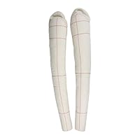 DE-LIANG Dress Form Soft arms for Sewing Female Dress Form Fully pinnable Tailor Mannequin Dressmaker dummy's Cotton Draping arms Adult Full Size- 60cm 1 Pair