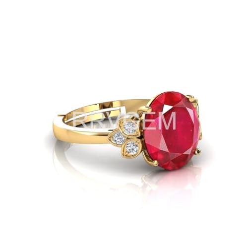 Bague en rubis naturel fait main, le prestige de l'or pour sublimer votre style au quotidien