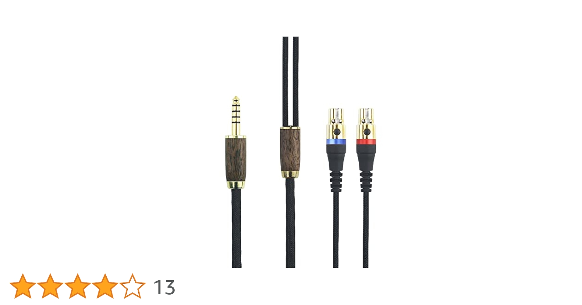 Amazon | NewFantasia 4.4mm バランスケーブル Audeze LCD-2