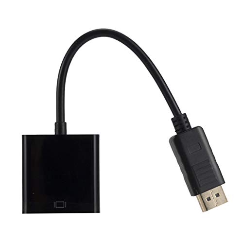 sdfghzsedfgsdfg Displayport a Vga DP a Vga Cable DP a Vga Grande Cable Adaptador Dlle DP Cable Adaptador Señal pérdidas Plug and Play Cover