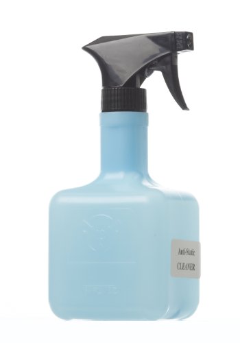 I.C. Topical Anti-Stat in a ESD Safe Antistatic Spray Bottle. Inhibits Static on All Static Generating Surfaces Such as Carpets, Fabrics, Rubbers, Plastics, & Equipment. USA 16oz Bottle (ICAS-16-ESD)