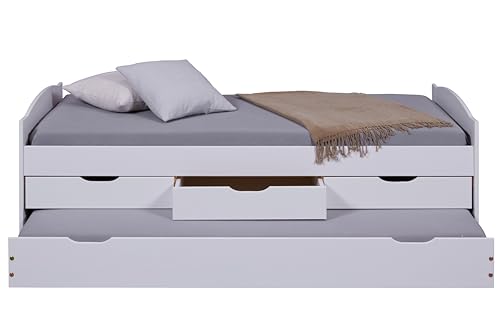 Jugendbett Inter Link Ulli – Funktionsbett mit Stauraum und Lattenrost