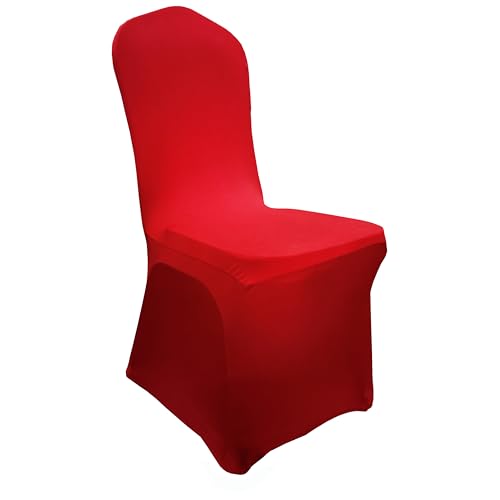 Cover Slipcover For Wedding Banquet Party Dining Room (red)