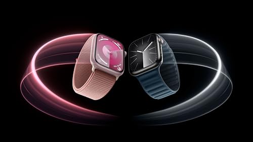 【整備済み品】Apple Watch Series 9 (GPSモデル) - 41mm ピンクアルミニウムケース バンド無し