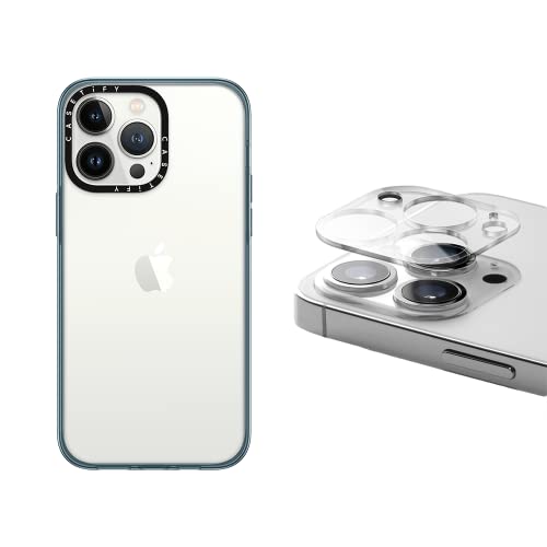 Casetify [Bundle] Amazon Exclusive Essential Case For Iphone 14 Pro - Pacific Blue & Casetify Camera Lens Protector For Iphone 14 Pro / 14 Pro Max #TOP10