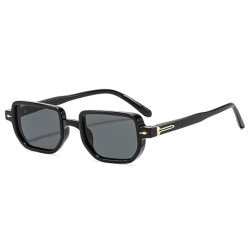Lunettes de soleil rétro carrées tendance avec verres dégradés protection UV400 chic