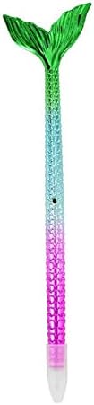 Miniatura 6 de Jot Un (1) bolígrafos metálicos de cola de sirena, 7.25 pulgadas de largo, los colores varían
