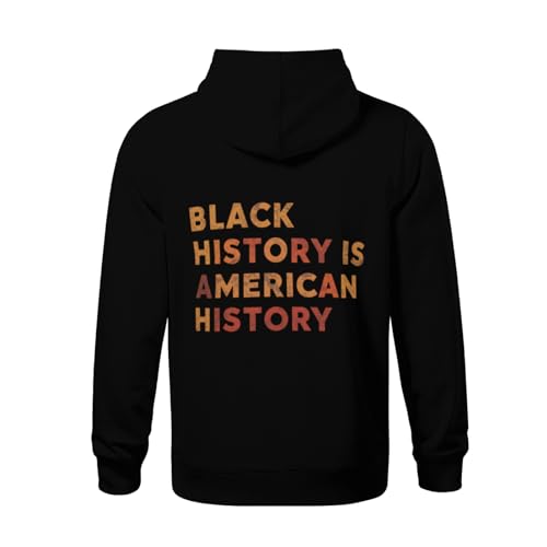 Kids Black History is American History Black Pride Gifts Boys Girls Lightweight Kangaroo Pocket Fleece Hoodies3