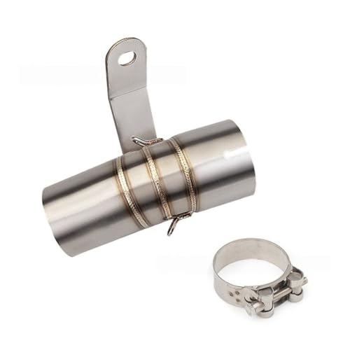 Tubo de conexión medio para escape de moto S1000RR 2019-2025 slip-on de 60mm