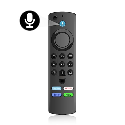 Zyk Voice Remote (3Rd Gen) Compatible Firstick (2Nd Gen, 3Rd Gen, Lite, 4K,4K Max) Fire Cube (1St Gen And Later) And Tv (3Rd Gen) Replacement For Alexa Voice Remote With Shortcut Buttons #TOP6