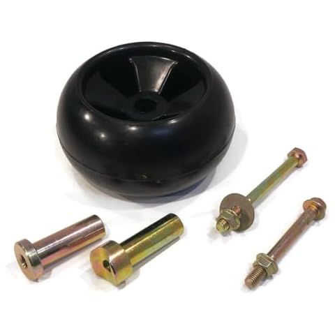 The ROP Shop | Deck Wheel KIT fits John Deere LX172 LX173 LX176 LX178 LX186 LX188 LX255 LX266 Cover