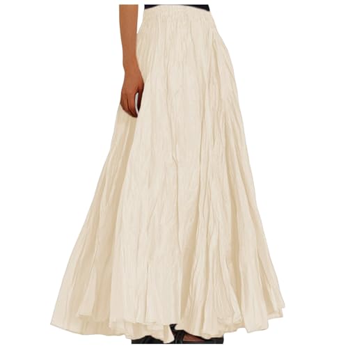 Robe longue maxi plissée pour la plage et look décontracté