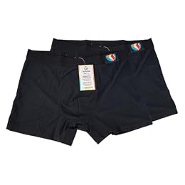 Post Urinary Dribbling Underwear for Men by Dribble - Male Urinary Dribbling and Incontinence Underwear with Graphene Crotch - 1 Pair (Medium)