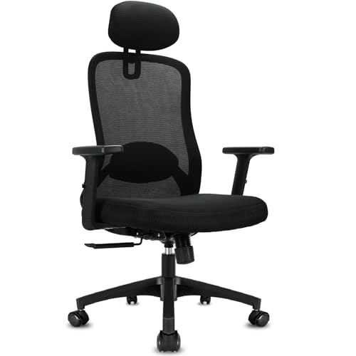 Milacyee Bürostuhl, Bürostuhl Ergonomisch, Schreibtischstuhl Bequemer, Höhenverstellung,...