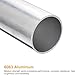6063 Aluminum Tube 40mm OD 37mm Inner Dia 300mm Length for Industry DIY