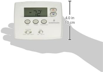 White-Rodgers Emerson 1F80-0224 Thermostat with dimensions