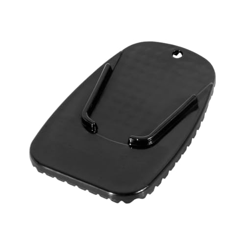 Podnóżek podpórki Uniwersalna Podpórka Motocyklowa Poduszka Boczna Do Kopania Podpierająca Podstawka Parkingowa Przedłużająca(1pcs Black)