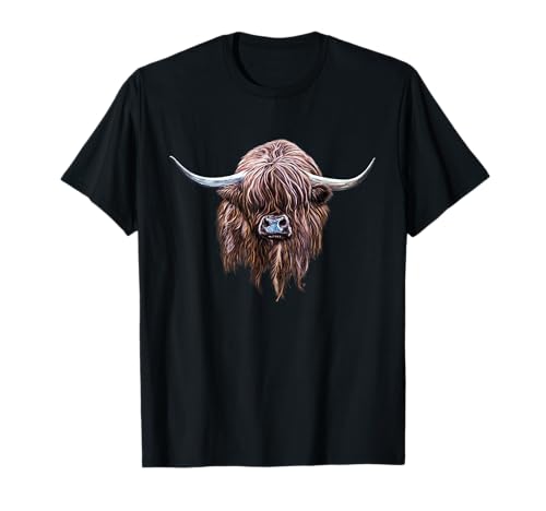 Vache écossaise des Highlands Wee Hamish The Heilan Coo T-Shirt