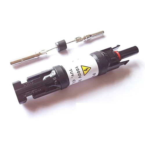 Diode de blocage 10A 15A 20A 30A for connecter des panneaux solaires dans un connecteur de diode PV Adaptateur compatible Connexion de diode 1000VDC 1Pcs(10A Diode)