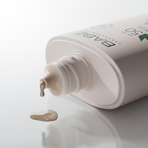 Laboratorios Babé - SUPER FLUID MINERAL COLOR SPF 50 - Mineralna ochrona przed światłem z kolorem | Wysoka ochrona SPF 50 | Ochrona przeciwsłoneczna dla wrażliwej skóry | Naturalne i równomierne