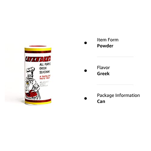 Cavender's All Purpose Greek Seasoning - 8 Oz (Pack Of 4)- #TOP1