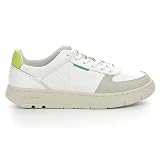 Kickers Allow,Sneakers Bas Multi Blanc Jaune Fluo, 41 EU
