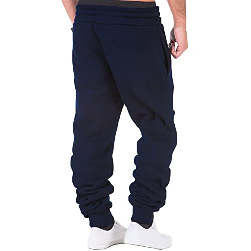 Kirbaez Work Pants For Men，Mens Jogger Pants,Mens Athletic Sweatpants Fleece Open Bottom Drawstring Waistband With Pockets Mens Sweatpants #TOP1