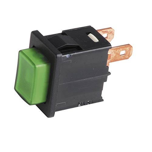 DIFF - DIFF - Bouton poussoir L4 N/vert - DIFF pour De Dietrich Chappée : V15804542