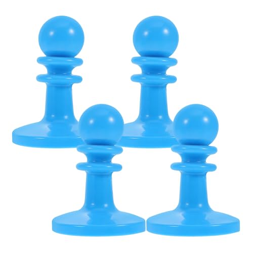 Healifty 4pcs Tent Pole Cap Plastic Safety Anti Cap Blue for Camping Tents Trekking Outdoor Adventures