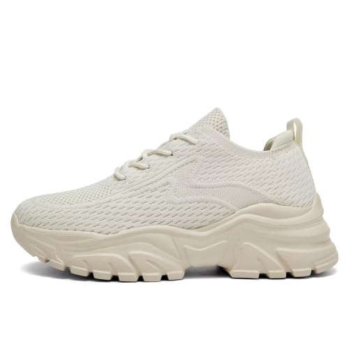Image of Womens Ladies Walking Shoes Fashion Running Sneakers Casual Comfor Lightweight Breathable Soft Sole Gym Tennis Work