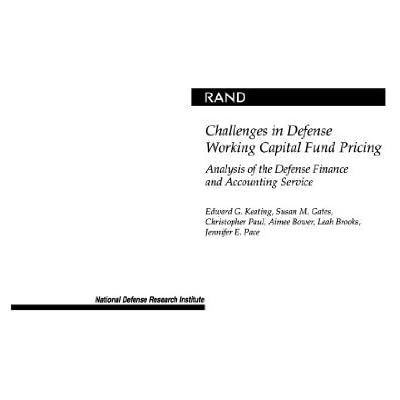 Challenges in Defense Working Capital Fund Pricing