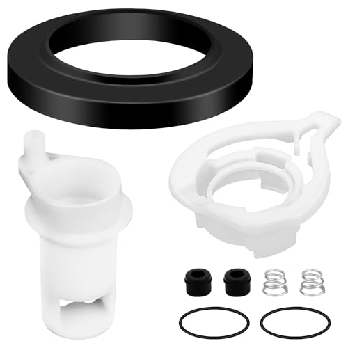 42049 Water Valve Style II Kit, Upgraded Toilet Water Valve Kit, Fit for Thetford Aqua Magic Style II Permanent Toilets with Closet Flange Seal
