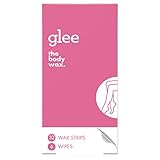 JOY Glee Body Wax Kit, Hair Removal for Women, 32 Wax Strips and 6 Finishing Wipes