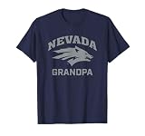 University of Nevada Reno Wolf Pack Arched Grandpa T-Shirt