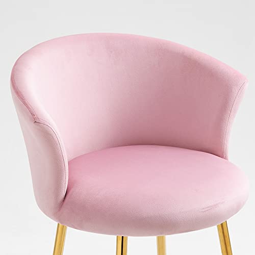Cherry Tree Furniture Kylie Set Of 2 Bar Stools (Pink Velvet) #TOP6