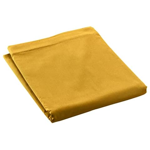 Drap Plat Douceur d'Intérieur Curry Cover