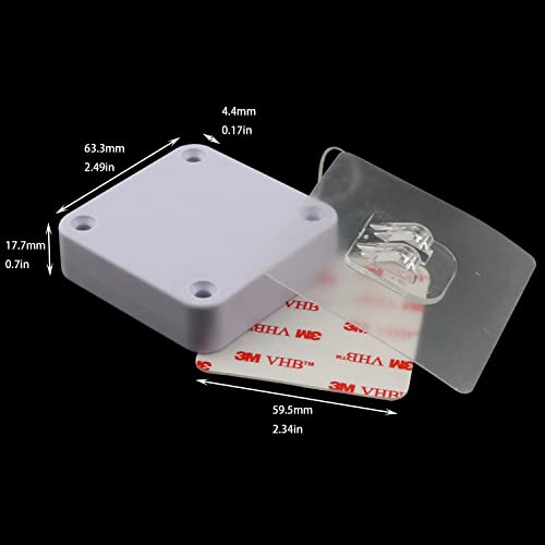 Mtqy 2Pcs Punch-Free Automatic Sensor Door Closer, Multifunctional Automatic Door Closer With 1.2M Drawstring For Internal, Home, Bathroom, Bedroom, Studyroom #TOP4