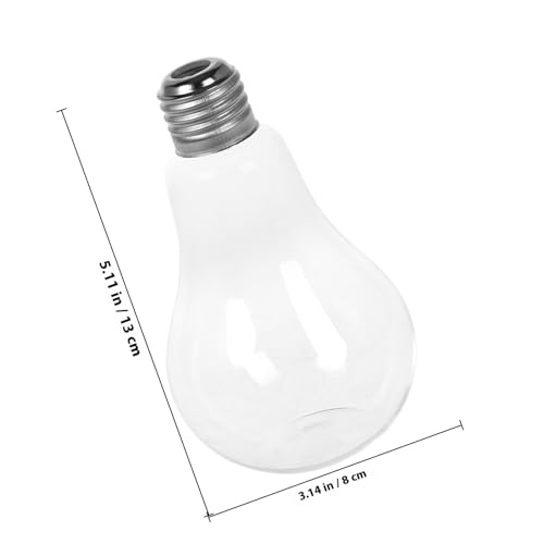 Jarrón de cristal transparente de diseño vintage con base estable 3