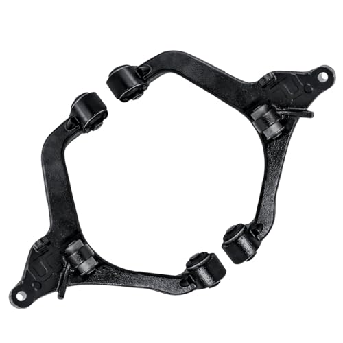 Image of Detroit Axle - Front 4pc Control Arms Kit for 2002 2003 2004 Jeep Liberty, 2 Lower Control Arms 2 Lower Ball Joints Replacement