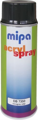 Preisvergleich Produktbild Mipa Acryl-Lackspray DB 7350 novagrau seidenglänzend 400 ml