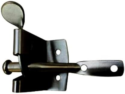 Perry HingesNo.1932 Medium Auto Gate Catches 1 Each BLACK FINISH