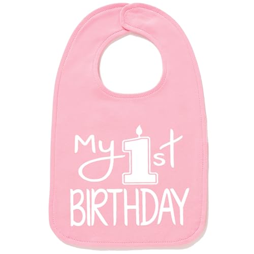 Image of Aiden's Corner Handmade Cute Baby Boy Girl First Birthday 1st Smash Cake Bibs