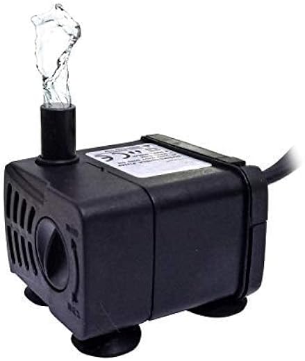 Venus Aqua N2201 Submersible Pump | 5W Aquarium &amp; Fountain Water Pump | 300L/H Flow | 0.6M Lift | Adjustable Knob with Oxy...