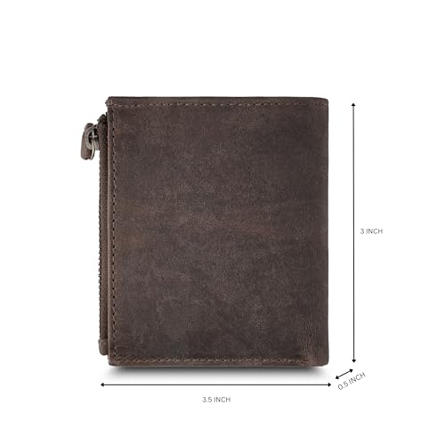 Image of TANSTITCH Slim Leather Walle | Small, Minimalist & Thin Wallet | RFID Protected
